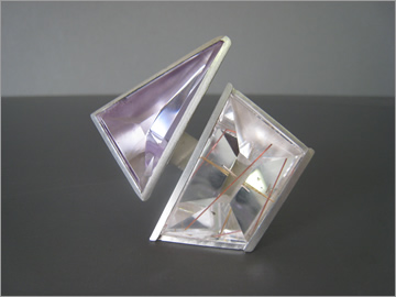 Ring Amethistdreieck